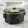 Olvy Slow Cooker 6L – Slowcooker met keramische binnenpan – Productafbeelding-voorbeeld 6