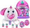A collection of Rainbocorns Eggzania Surprise Mania toys, including a large plush elephant, several small eggs, and accessories. Náhled obrázku produktu
