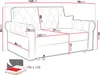 MIRJAN24 Schlafsofa Sofa Viva Roma III mit Schlaffunktion Produktbild-Vorschau 6