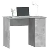 vidaXL Schreibtisch Betongrau 100x55x75 cm Holzwerkstoff Produktbild-Vorschau 3