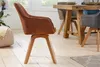 riess-ambiente Drehbarer Design Stuhl LIVORNO vintage braun Produktbild-Vorschau 5