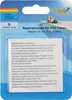 A package of Planet Pool repair patches for PVC sheets, showing a person relaxing by a pool. Produktbild-Vorschau