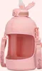 Hydracy Wasserflasche 2,3 L Rosa Mit Zeitmarken und Produktbild-Vorschau 2