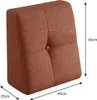 Lermowood Kissen „Verona“ für Palettenmöbel 40x40 Orange – Produktbild-Vorschau 2