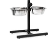 Double gamelle pour chiens, Réglable en hauteur 42 cm, Voir les images du produit 1
