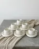 Kaffeetassen-Set Chubby Lines 12-teilig, 120 ml mit Produktbild-Vorschau 2