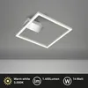 Lampada da soffitto a LED, cromo opaco/cromo, LED/14W Anteprima dell’immagine prodotto 2