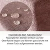 Hochwertige Stofftischdecke Leinenlook wasserabweisend Produktbild-Vorschau 4