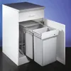 Wesco Wesco BigDouble Poubelle à encastrer - 52 l (2 x 26 Voir les images du produit 1