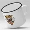 Huuraa Emaille Tasse Böser Tiger Piercing Geschenk Produktbild-Vorschau 2