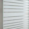 Glas Badewannen Duschabtrennung Satiniert Streifen Produktbild-Vorschau 6