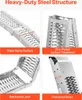 VEVOR Aluminium Rampe 2-teilig Heavy Duty Auffahrrampe Produktbild-Vorschau 3