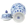 Fine Asianliving Vaso cinese con coperchio Porcellana Lotus Anteprima dell’immagine prodotto 2