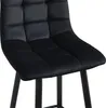 CLIPOP Hoher Barhocker 2er Set aus Samt, für Bar, Theke und Produktbild-Vorschau 10