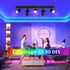 ZMH LED plafondlamp, zwart, 5 lichtpunten. Moderne Productafbeelding-voorbeeld 16