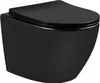 BB Wand Hänge WC Toilette WC-Set spülrandlos mit kurzer Produktbild-Vorschau 2
