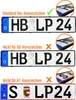 Kennzeichenhalter rahmenlos Kfz-Kennzeichen-Halter Produktbild-Vorschau 3