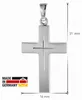 trendor Kreuz mit Kette 925 Sterlingsilber 60712 Produktbild-Vorschau 6