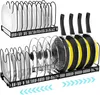Topfdeckelhalter, Erweiterbarer Deckelhalter, Topfdeckel Produktbild-Vorschau 1