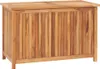 vidaXL Gartenbox 90x50x58 cm Massivholz Teak -  Gartenboxen Produktbild-Vorschau 2