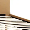 Einzelbett 1 Piazza Nordico Stoff und Holz mit Netz 80x190 Produktbild-Vorschau 5