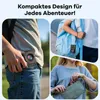 Collage showing a compact digital camera being carried in different ways. Produktbild-Vorschau