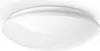 A white, round ceiling light with a speckled effect. Produktbild-Vorschau