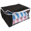 LS-LebenStil 2x XL Unterbettkommode Schwarz 60cm Produktbild-Vorschau 2