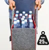 Schwerlast Filztasche - 50x25x25 Filz Einkaufstasche - Produktbild-Vorschau 4
