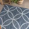 Volero - Geometrischer Outdoor Teppich - Faro Ripple Blau - Produktbild-Vorschau 8