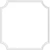 HEXIM Stuckverzierung aus HDPS/PU weiß - Stuckrahmen Produktbild-Vorschau 3