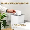 bremermann 2tlg. Bad-Set SAVONA , Kosmetikeimer 6 Liter und Produktbild-Vorschau 5