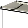 vidaXL Markise Automatisch Einziehbar 600x350 cm Creme -  Produktbild-Vorschau 6