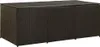vidaXL Gartenbox Poly Rattan 180x90x70 cm Braun Produktbild-Vorschau 8