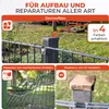 Qualinos Pfostenkappen 60x40 mm Walmdach Pyramide Anthrazit Produktbild-Vorschau 4