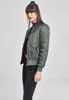 Urban Classics Ladies - BASIC BOMBER Jacke oliv - M Podgląd zdjęcia produktu 4
