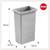 Hailo Seau intérieur 1075969 gris clair 10 litres 226 x 156 Voir les images du produit 6