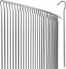 100x Heringe verzinkter Stahl 20 x 3 cm Ø 3,5 mm Produktbild-Vorschau 1