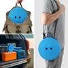 Ikodm, 2 chaises pliantes portables, bleues, tabouret Voir les images du produit 10