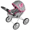 Puppenwagen mit Klappbarem Verdeck – Tiefe Gondel – Leicht Produktbild-Vorschau 4