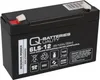Q-Batteries 6LS-12 6V 12Ah Blei-Vlies Akku / AGM VRLA mit Produktbild-Vorschau 1