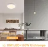 Split image showing a modern LED ceiling light in a dining room on the left and a comparison with a traditional light bulb on the right. Náhled obrázku produktu