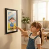 Relaxdays Cornice per foto per bambini A4, pieghevole, Anteprima dell’immagine prodotto 2