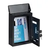 Relaxdays Briefkasten mit Namensschild, Metall, mit 2 Produktbild-Vorschau 6