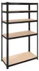 Scaffale metallico con 5 ripiani, dimensioni 180 x 90 x 40 Anteprima dell’immagine prodotto 1