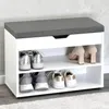 KESPER Schuhschrank mit Sitzkissen, , weiß, 60x30x45 cm, Produktbild-Vorschau 8