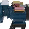 A close-up of a blue electric motor attached to a pump. Náhled obrázku produktu