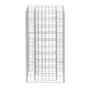 vidaXL Gabion letto rialzato in acciaio 50×50×100 cm Anteprima dell’immagine prodotto 5