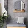Koupelnové zrcadlo Vicco Elyra Zlatý mocný dub 50 x 54.5 cm Náhled obrázku produktu 7