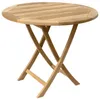 Gartentisch Klapptisch Paris in premium Teak rund D 90 Produktbild-Vorschau 4